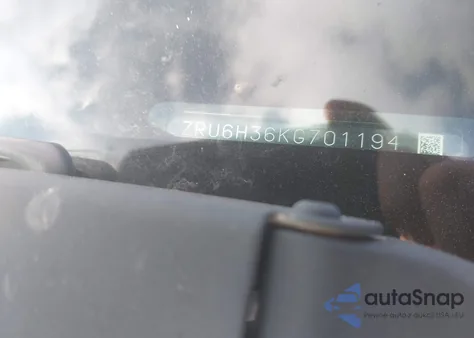 2019 Honda Hr-V Lx из США, поврежденный, VIN 3CZRU6H36KG701194